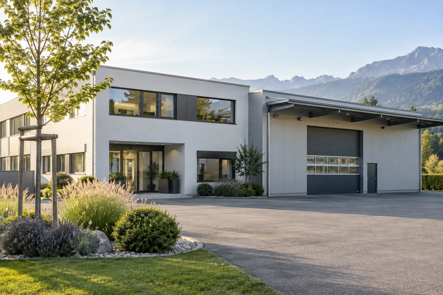 Betriebsimmobilie mit Büro und Werkstatt